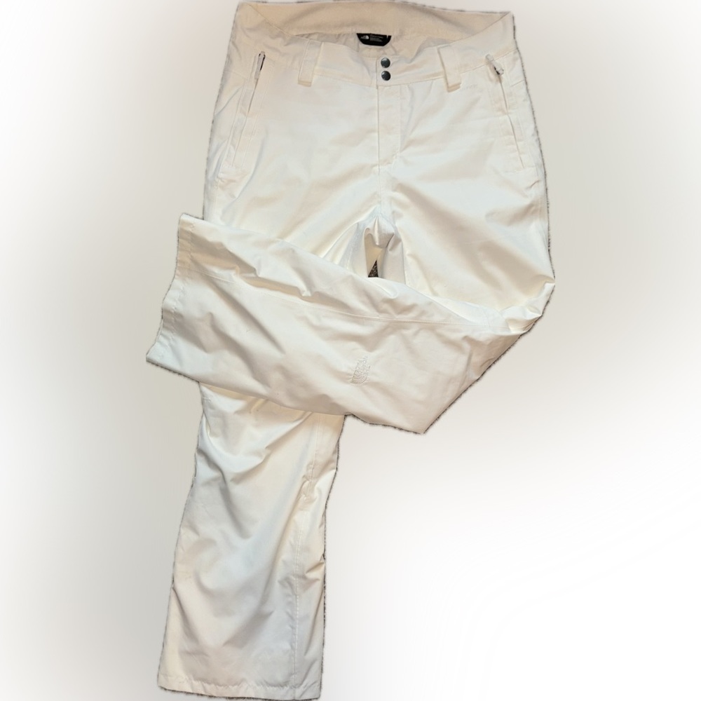 The northface size L snow pants fitted.